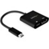 StarTech.com USB C to DisplayPort Adapter - Power Delivery - 8K 30Hz - HBR3 - USB Type C to DisplayPort 1.4 Display Adapter (CDP2DP14UCPB) - USB C to DisplayPort ada