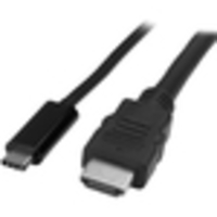 StarTech.com USB C to HDMI Cable - 3 ft / 1m - USB-C to HDMI 4K 60Hz - USB Type C to HDMI - Computer Monitor Cable - Eliminate clutter by connecting your USB Type-C