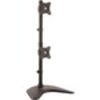 StarTech.com Vertical Dual Monitor Stand - Heavy Duty Steel - Monitors up to 27" - Vesa Monitor - Computer Monitor Stand - Up to 68.6 cm (27") Screen Support - 20.05