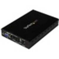 StarTech.com VGA to HDMI Converter with Scaler - 1920x1200 - Functions: Video Scaling - 1920 x 1200HDMI - VGA - Audio Line In - Audio Line Out - 1 Pack