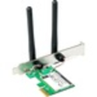 Tenda N300 IEEE 802.11b/g/n - Wi-Fi Adapter for Desktop Computer - PCI Express 2.0 x1 - 300 Mbit/s - 2.40 GHz ISM - Internal