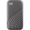 WD My Passport WDBAGF0020BGY-WESN 2 TB Portable Solid State Drive - External - Space Gray - Desktop PC Device Supported - USB 3.2 (Gen 2) Type C - 1050 MB/s Maximum