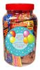 Top 20 Retro Sweets Jar With A Personalised Balloon Label