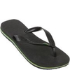 Havaianas Brasil Flip Flops - Black - EU 43-44/UK 9-10 - Black