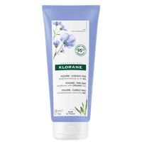 KLORANE Volumising Conditioner with Organic Flax Fibre for Fine,  Limp Hair 200ml