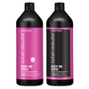 Matrix Keep Me Vivid Colour Protecting Shampoo and Conditioner 1000ml Duo Set for High Maintenance Coloured Hair