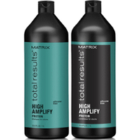 Matrix Total Results High Amplify Shampoo (1000ml),  Conditioner (1000ml) and Foam Volumizer (270ml)