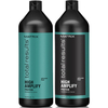 Matrix Total Results High Amplify Shampoo (1000ml),  Conditioner (1000ml) and Root Lifter (250ml)