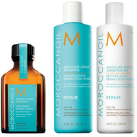 Moroccanoil Moisture Repair Shampoo,  Conditioner and Treatment Trio