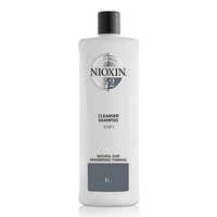 NIOXIN 3-Part System 2 Cleanser Shampoo for Natural Hair with Progressed Thinning 1000ml