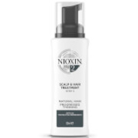 NIOXIN 3-Part System 2 Scalp & Hair Treatment for Natural Hair with Progressed Thinning 100ml