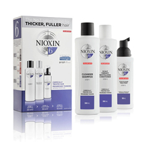 NIOXIN 3-Part System 6 Loyalty Kit for Chemically Treated Hair with Progressed Thinning
