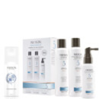 NIOXIN Hair System Kit 5 and Thickening Spray Bundle