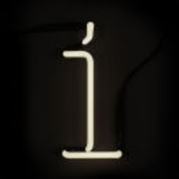Seletti Neon Wall Light - Letter I