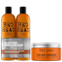 TIGI Bed Head Coloured Hair Shampoo,  Conditioner and Hair Mask Set
