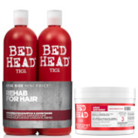 TIGI Bed Head Repair Shampoo,  Conditioner and Hair Mask Set