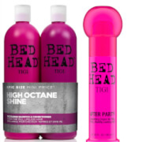 TIGI Bed Head Shiny Shampoo,  Conditioner and Styling Cream Set
