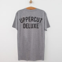 Uppercut Jersey T-Shirt - Grey/Black Print - L - Grey/Black