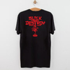 Uppercut Slick and Destroy T-Shirt - Black/Grey - M - Black/Grey