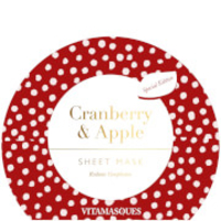 Vitamasques Cranberry and Apple Sheet Mask 20ml