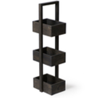 Wireworks Dark Oak 3-Tier Caddy