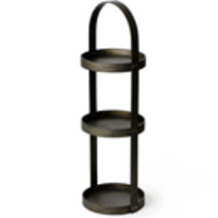 Wireworks Dark Oak 3 Tray Round Caddy