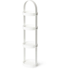 Wireworks Gloss White 4 Tray Round Caddy