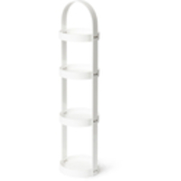 Wireworks Gloss White 4 Tray Round Caddy