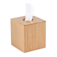 Wireworks Mezza Natural Oak Tissue Box