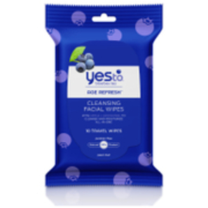 Yes To Blueberries Cleansing Facial Wipes (Pack of 10)