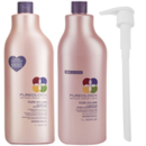Pureology Pure Volume Shampoo and Conditioner (1000ml)